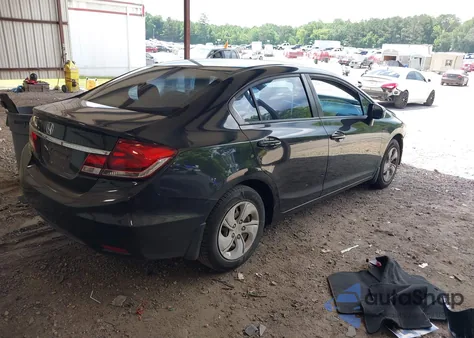 2015 Honda Civic Lx из США, поврежденный, VIN 19XFB2F57FE035864